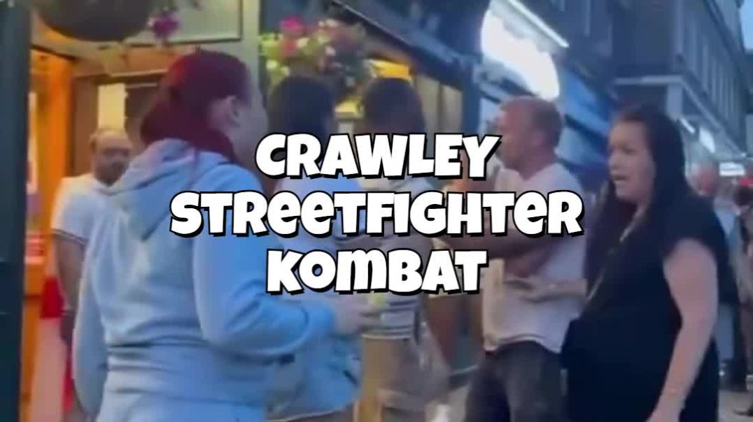 **CRAWLEY ERUPTS INTO REAL LIFE STREETFIGHTERII**