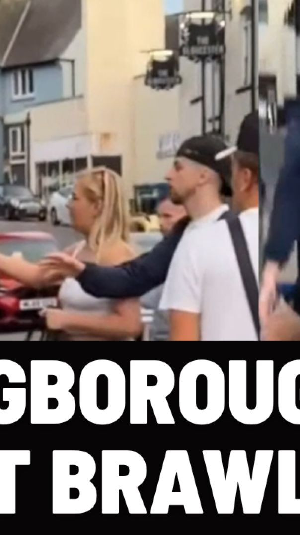 **What Happens When A Quiet UK Town ERUPTS Into A Street BRAWL!** #news #crime