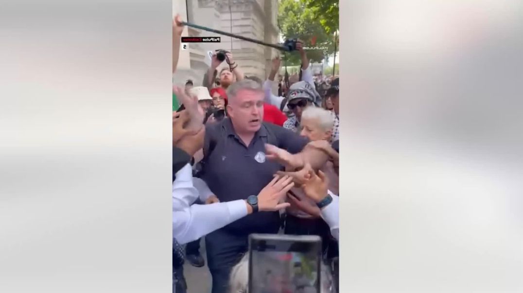 Police ARREST Old Lady At Protest- Find Out Why