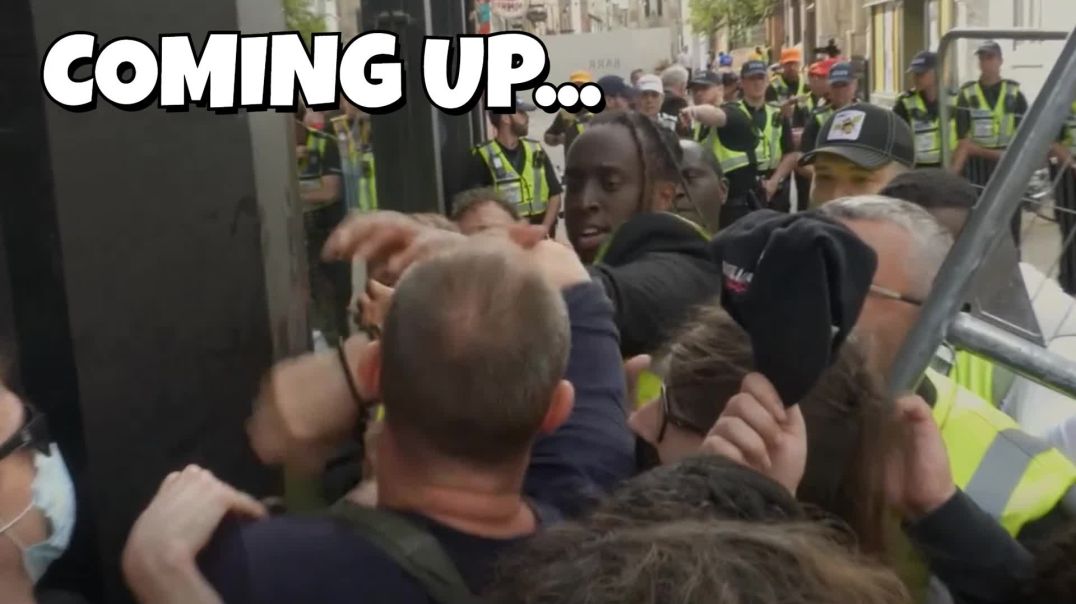 Tommy Robinson OXFORD Visit| Why Did The Police Not Stop Left Protesters!