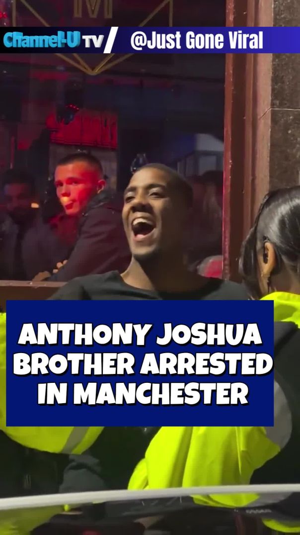 **Shocking Arrest Of Anthony Joshua's Brother in Manchester!**